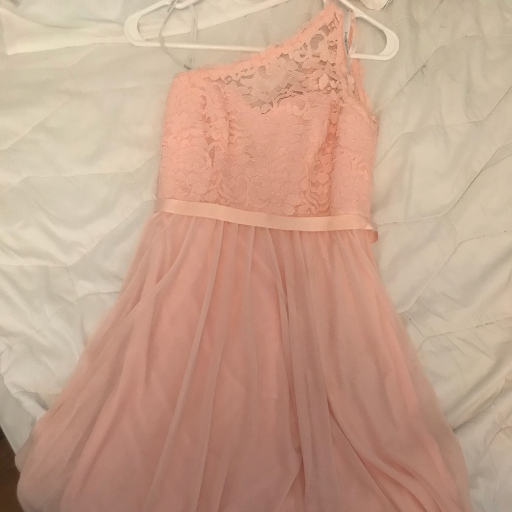 David’s bridal size 0 bridesmaid dress